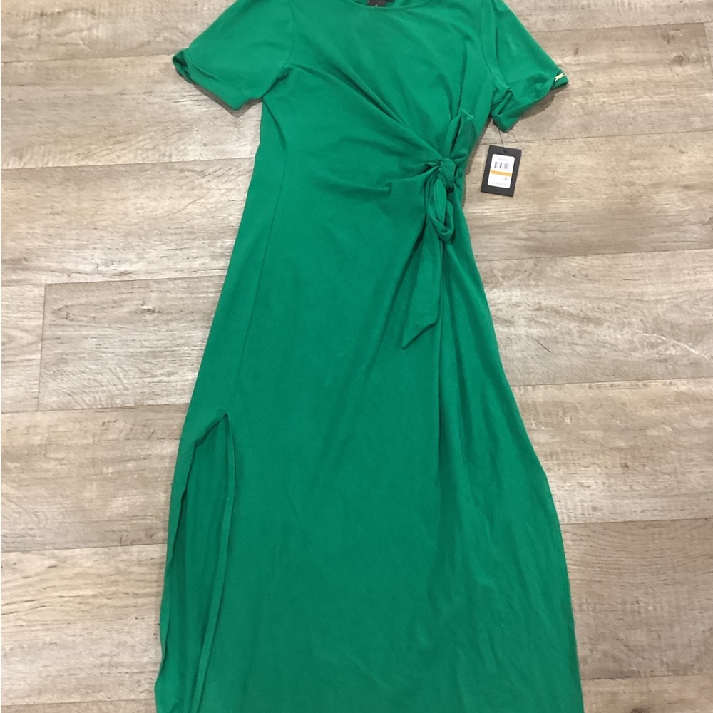 Elegant Green Maxi Dress